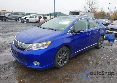 2010 Lexus Hs 250H Premium z USA, uszkodzony, nr VIN JTHBB1BA3A2014672